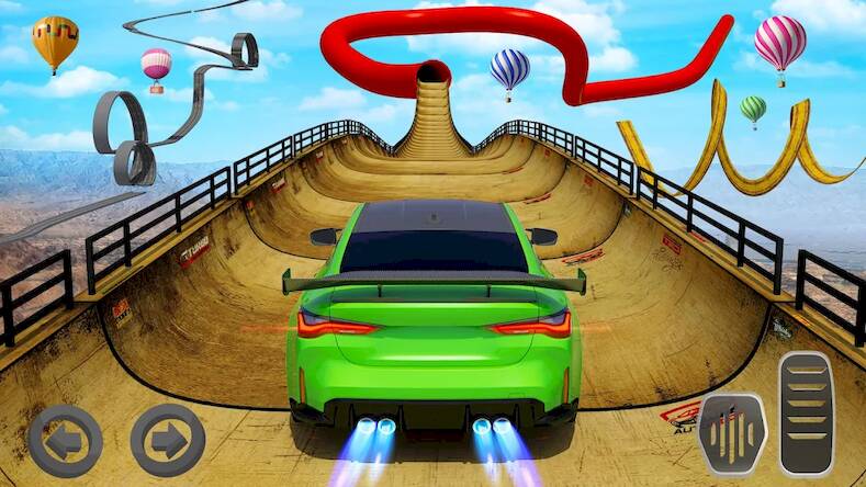 Скачать Ramp Car Stunts: GT Car Games (Взлом открыто все) версия 1.1.3 apk на Андроид