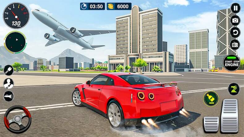Скачать Вождение - автомобильные игры (Взлом на монеты) версия 0.3.5 apk на Андроид