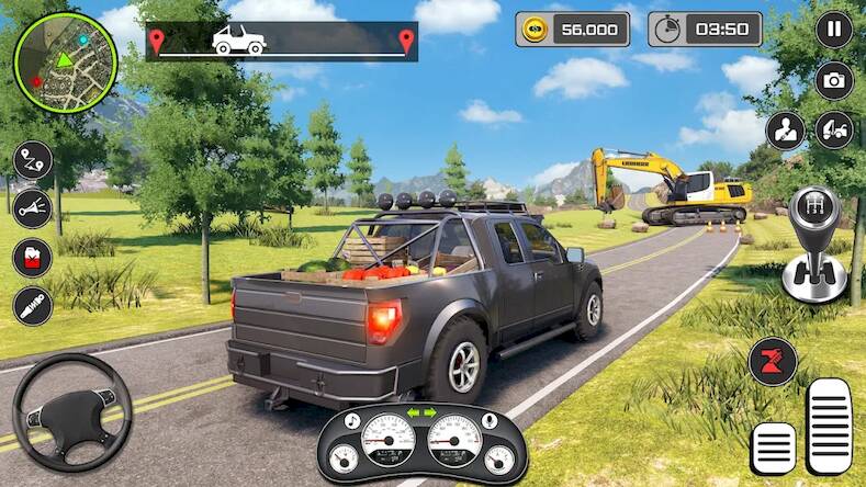 Скачать Игры про вождение автомобиля (Взлом на деньги) версия 2.2.2 apk на Андроид