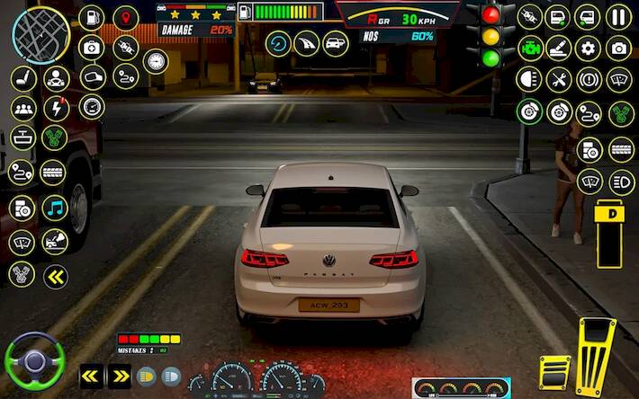 Скачать City Car Game: Driving School (Взлом на монеты) версия 1.9.8 apk на Андроид