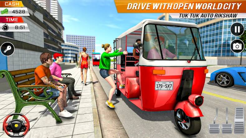 Скачать Тук Тук Авто Рикша Игры (Взлом открыто все) версия 0.7.6 apk на Андроид