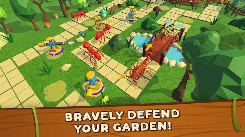 Скачать Grand Garden Defender (Взлом на деньги) версия 1.7.1 apk на Андроид