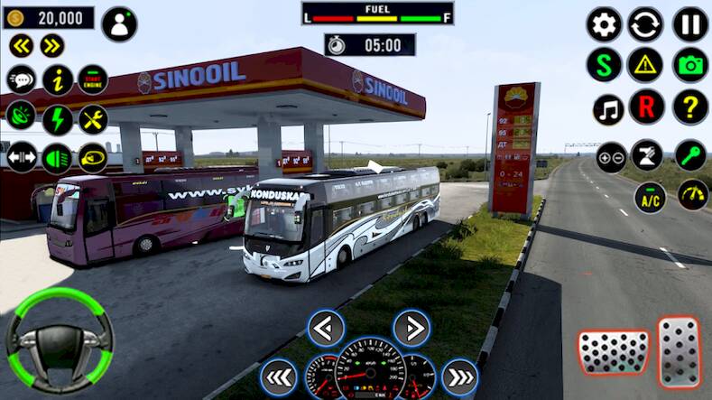 Скачать Bus Simulator - Bus Games 2022 (Взлом на монеты) версия 2.7.1 apk на Андроид