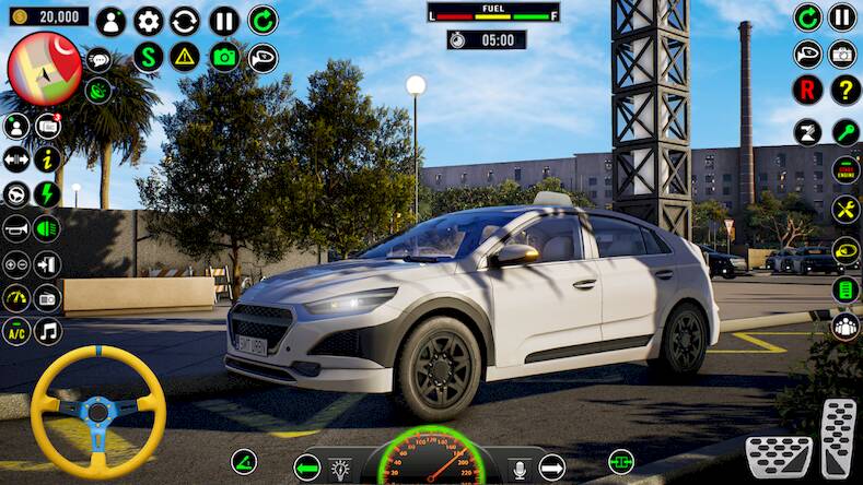 Скачать Симулятор вождения: парковка (Взлом на деньги) версия 1.2.3 apk на Андроид