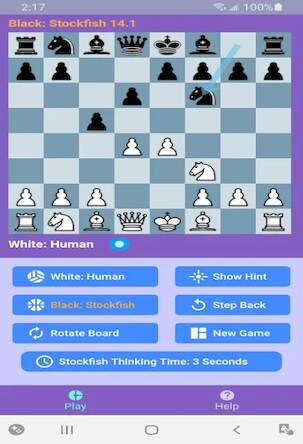 Скачать Chess With Stockfish 16 (Взлом открыто все) версия 2.3.6 apk на Андроид