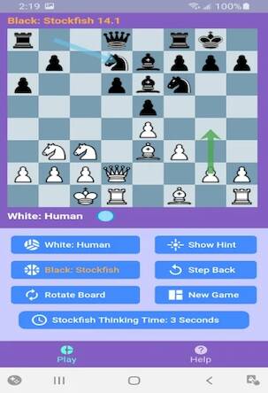 Скачать Chess With Stockfish 16 (Взлом открыто все) версия 2.3.6 apk на Андроид