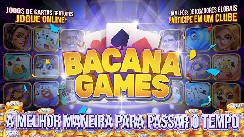 Скачать Bacana Games: Buraco & Slots (Взлом открыто все) версия 0.8.4 apk на Андроид