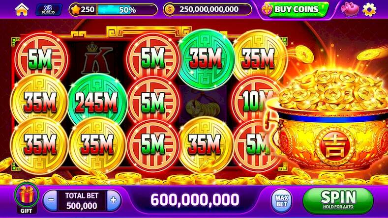 Скачать Infinity Jackpot Casino Slots (Взлом на монеты) версия 0.1.4 apk на Андроид